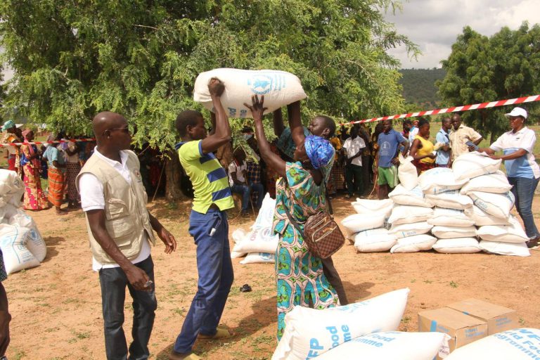 OPÉRATION D&rsquo;AIDE HUMANITAIRE DU PAM DANS LA RÉGION DES SAVANES