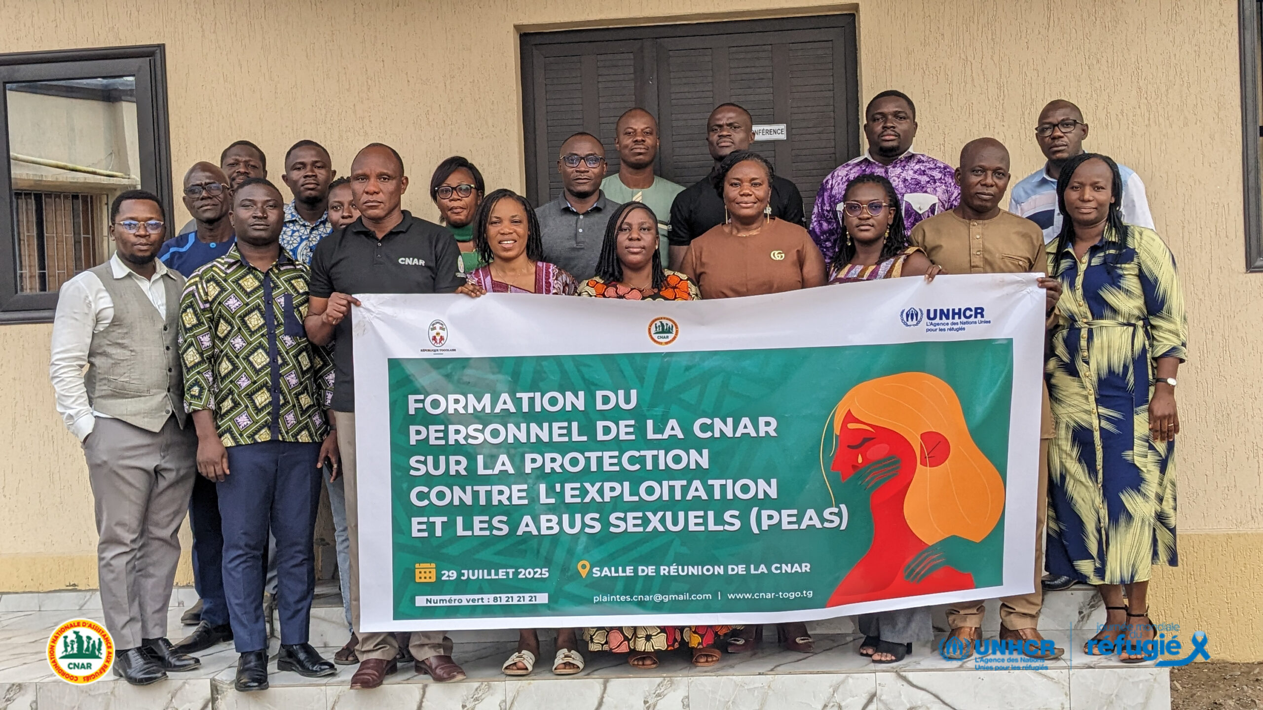 LA CNAR FORME SON PERSONNEL SUR LA PRÉVENTION DE L’EXPLOITATION ET DES ABUS SEXUELS : UNE RÉPONSE FERME POUR PROTÉGER LA DIGNITÉ DES RÉFUGIÉS